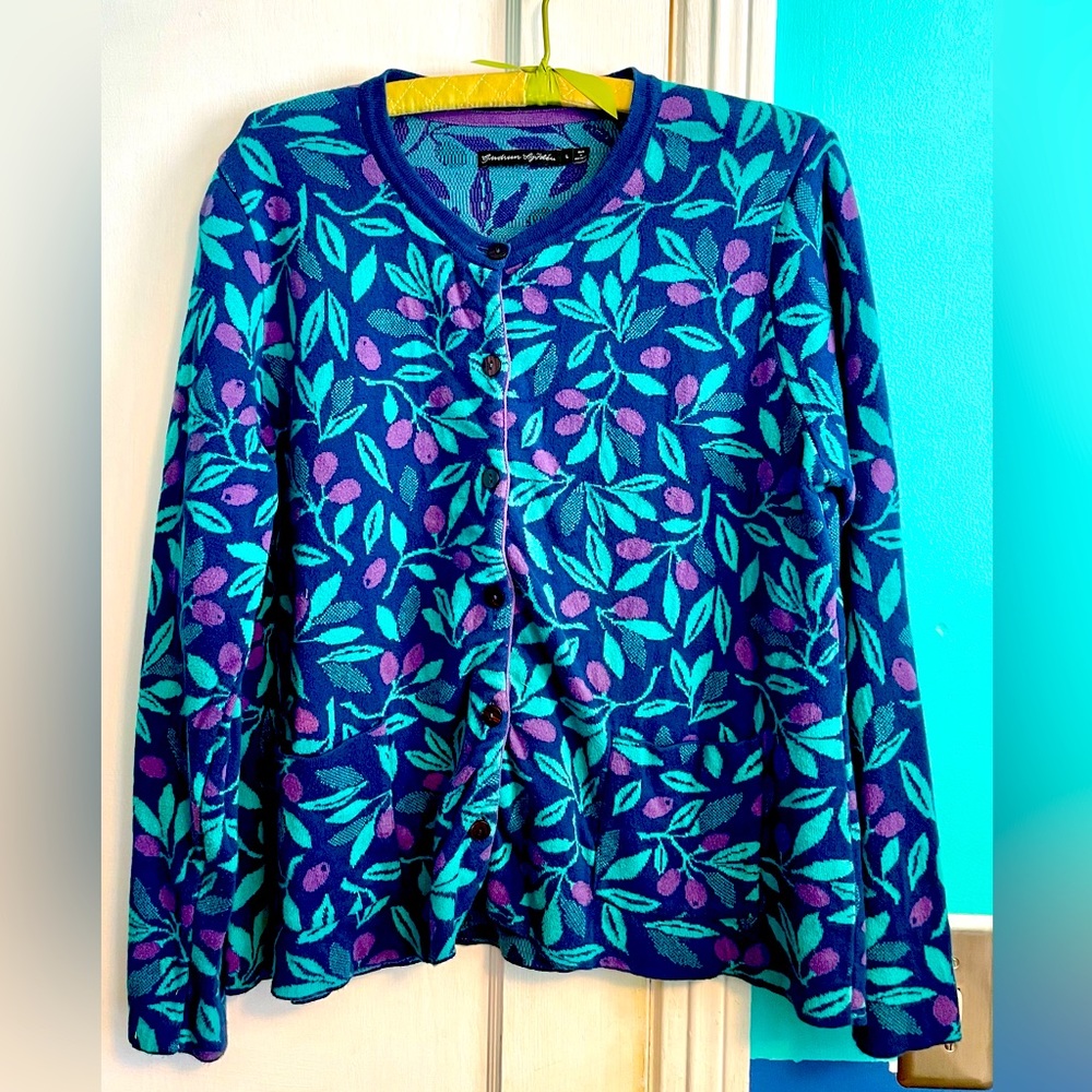 Gudrun Sjoden Cardigan Sz Large